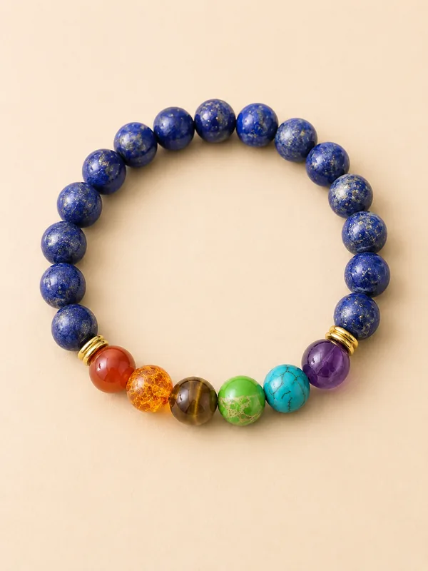 Lapis Lazuli Chakra Healing Bracelet